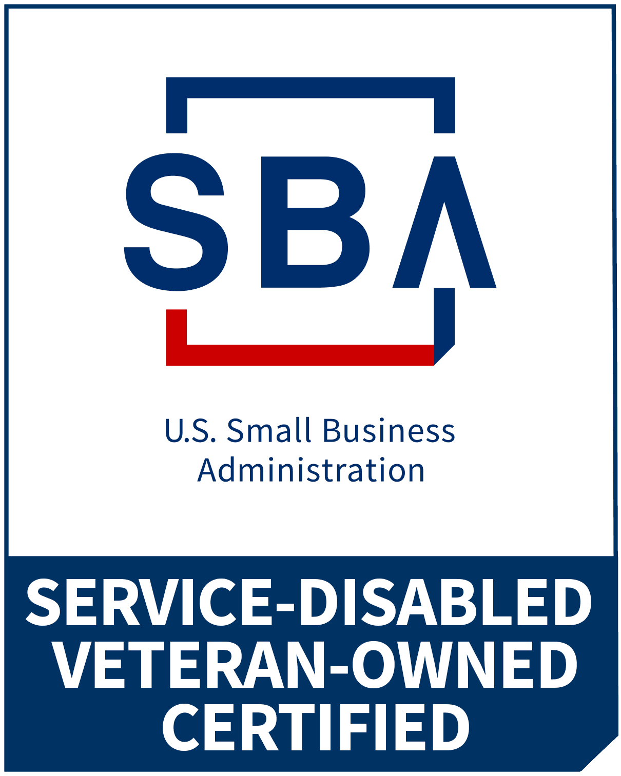 U.S. Small Business Administration Service-Disabled Veteran-Owned Certified